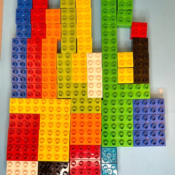 LEGO Duplo Basic Bricks 6176 Kids Building Blocks, 80 Pieces. Box damage Notes - Picture 2 of 7